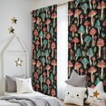 thumbnail image 5 of Blackout Kids Curtains,Mushroom and Frog Butterfly Black Pattern Children's Insulated Curtains Set Of 2,Bedroom Essentials,Toddler Room Decor 52"x84", 5 of 5