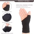 SeaFreq 2pcs Thumb Compression Arthritis Gloves, Wrist Support Brace