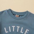 thumbnail image 6 of HCNTES Baby Boy Winter Clothes Boy Baby Clothes Boys Winter Letter Print Sweatshirt Pullover Tops + Pants Outfits Set Tracksuit 9 12 18 24 Months 2T 3T Outfits Boy Clothes, 6 of 7