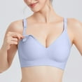 thumbnail image 2 of Lixiuxyad Support Bras for Women Lift No Underwire Women's Comfortable And Transparent Shoulder Strap Cordless Backless Spongeless With Convertible Shoulder Straps, 2 of 4