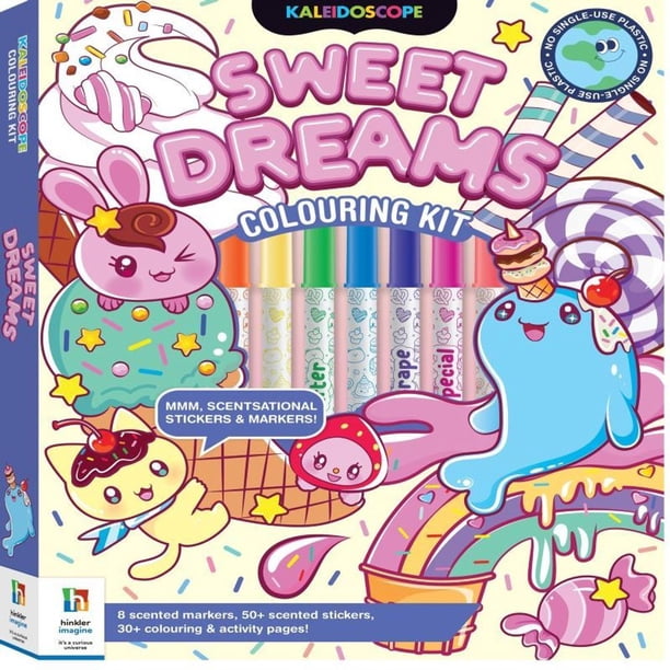 Libro Kaleidoscope Colouring Kit: Sweet Dreams Tapa Blanda, Autor Hinkler Books, Editorial Hinkler Books Pty Ltd