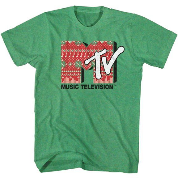 MTV Christmas Sweater Kelly Heather T-Shirt