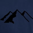 thumbnail image 3 of CafePress - Mountains Dark T Shirt - Men's Classic Graphic Cotton T-Shirt, 3 of 4