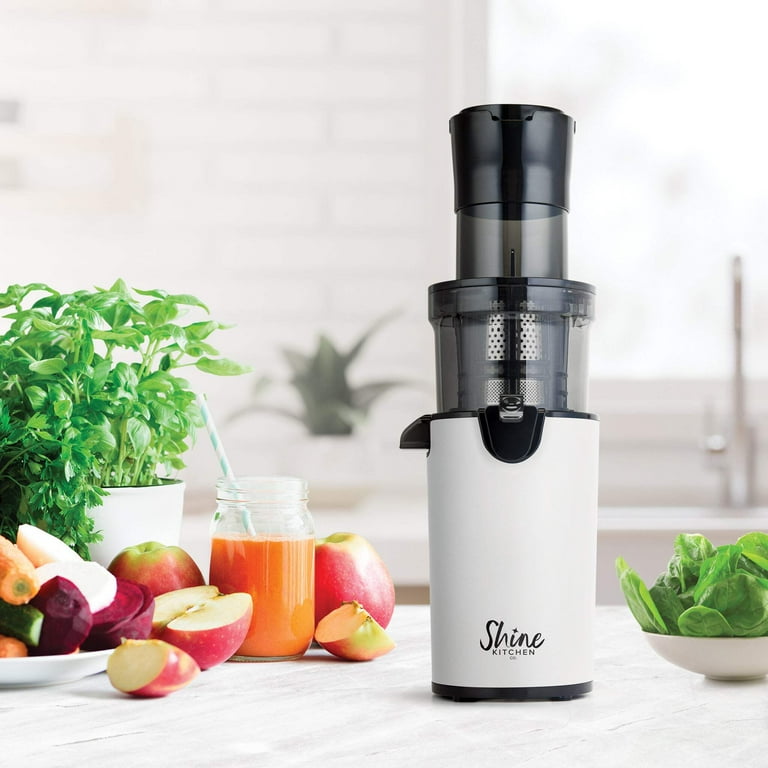 Shine Kitchen Co.® Easy Cold Press Masticating Juicer with XL Feed