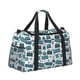 thumbnail image 2 of Fotbe Modern Furniture Bolsa de Viaje con Estampado, Bolsa de Fin de Semana para Mujer con Compartimento para Zapatos, Bolsa de Gimnasio con Bolsillo Húmedo, 2 of 7