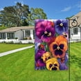 thumbnail image 5 of Vibrant Flower Garden Flag 12x18 Inches Double-Sided, Seasonal Garden Flag, Floral Welcome Banner, Double-Sided Outdoor Decoration, 5 of 10