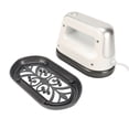 thumbnail image 1 of Mini Machine de Presse à Chaud, Nous Plug110V Silver Clear Pattern Machine de Presse à Chemise Portable pour Coton, 1 of 8