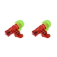 thumbnail image 2 of Greeniant Flotadores de pescado Servicio de larga duración Material de primera Herramientas de pesca Práctico para instalar Alarma rote Fischbar 2piezas, 2 of 6