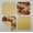 Yellow, variant on Christmas Poinsettia Washcloths (Set of 4) (Towel Color: White)