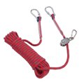thumbnail image 3 of ZOUSSIQI Dog Leash Nylon Pet Training Leash Reflective Long Traction Rope with 360 Degree Rotating Pulley Buckle for Walking Camping Outdoors Red CW2519#7182, 3 of 13