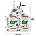 thumbnail image 5 of Picia Back To School A Waterproof Apron for Unisex Adult - Adjustable Bib Apron with Pockets, Ideal for Cooking, Gardening, Painting, and Household Chores, 5 of 9