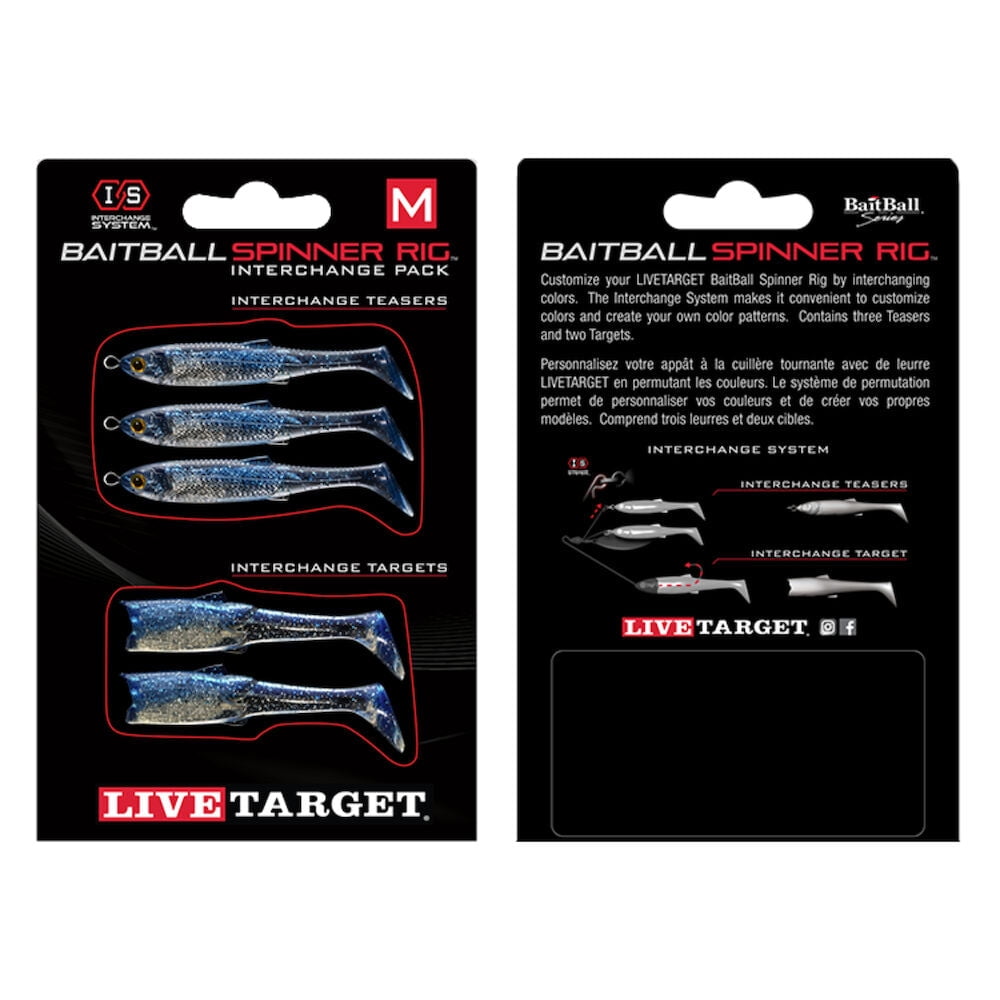 LiveTarget Lures BaitBall Spinner Rig