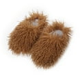 thumbnail image 6 of Women's Curly Furry Slippers, Indoor Thermal Cozy Fuzzy Shoes, Warm Bedroom Floor Plush Slippers With Non-slip Sole, 6 of 8