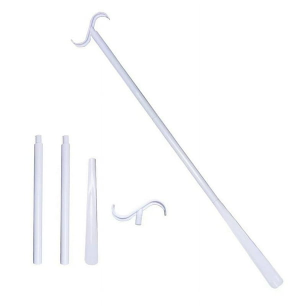 onlyliua para Interior/Exterior Varilla de Ayuda para Vestirse con Calzador y Herramienta para Quitar Calcita Extensible