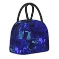 thumbnail image 2 of YFYANG Portable Waterproof Insulated Lunch Bag, Science Fiction Future Reusable Cooler Bag / Picnic Bag for Adults Teens, 2 of 9