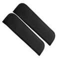 thumbnail image 1 of SHOWERORO 2Pcs fork Safe Cover Durable Black PU Protector For Musicians Storage, 1 of 8