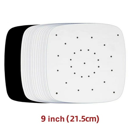 

100pcs Air Fryer Parchment Paper Sheet Air Fryer Frying Pan Cooking Baking BBQ Food Mat 66cy