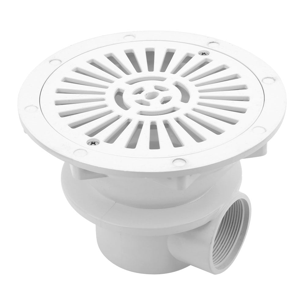 Tebru Swimming Pool Accessory, Swimming Pool Drain,White Swimming Pool