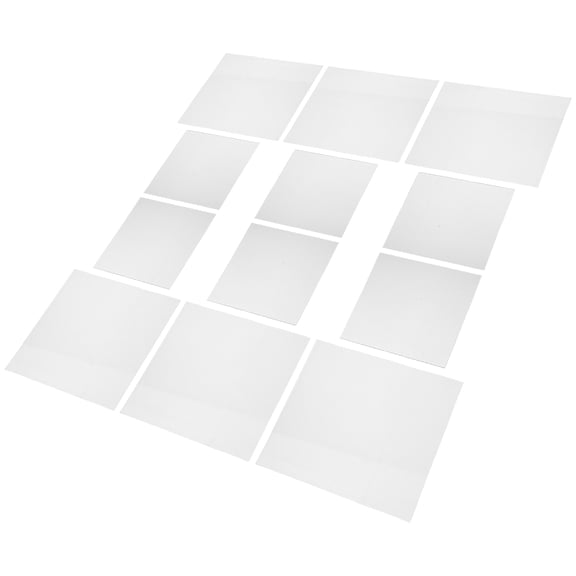 OULII 20Pcs Transparent Welding Shield Lens Cover High Clarity Plastic Lens Replacement