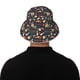 thumbnail image 5 of Balery Christmas Holiday Bowling Sombreros para el sol para hombre y mujer, sombrero de pescador con UPF 50+, 5 of 6