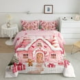 thumbnail image 2 of Manfei Fairy Tale Theme Bedding Comforter Set,Merry Christmas Twin Comforter Sets,Happy New Year Bedding Set For Kids,Luxury Bedroom Decor Reversible,2 Pieces, 2 of 8