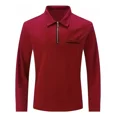 thumbnail image 2 of Camisas Polo Playeras Hombre Básico Tipo Casual Manga Larga, 2 of 5