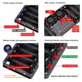 thumbnail image 3 of Tignapoo 8-Slot 18650 Battery Analyzer with 2.4" Color Display, Multi-Channel Testing, Auto/Charge/Discharge Modes, and Curve Visualization, 3 of 7