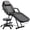 Black, variant on Kigoty Adjustable Leather Massage Table, 72" x 24", White