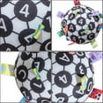 thumbnail image 5 of Plush Rattle Ball, Soft Sensory Ball with Rattle Ribbon Tag, Fine Motor Skills Toy, 5 of 5