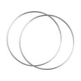 thumbnail image 4 of Elodie 2 Pieces Metal Floral Hoops Circle Versatile for Wedding Wreath DIY Birthday Diameter 55 cm, 4 of 8