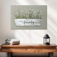 thumbnail image 2 of Elephant Stock Bouquet Of Grace Bucket Family Wall Sign Wall Art - Horizontal Canvas Wall Art - Living Room Wall Decor - Wall Signs Canvas - Gray And White Decor By Carol Robinson - 24" x 16", 2 of 8