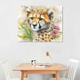 thumbnail image 2 of Orinice Baby Safari Animals Wall Art Prints - Nursery Decor - Jungle Nursery Pictures for Kids Boys Or Girls Room - Watercolor  16x12in, 2 of 6