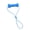 1pcs Pet teething stick, variant on Tpr Dog Chew Toy in Bright Blue with Gentle Gum Massage for Indoor and Outdoor Play