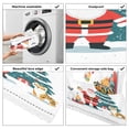 thumbnail image 3 of Santa ClausWasher and Dryer Covers Dust-Proof and Oil Resistant Fridge Cover with 4 Storage Pockets Washing Machine Top Cover for Laundry Kitchen Home 51.2 x 22 In, 3 of 6