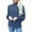 Blue, variant on Womens Plus Size Tops Womens Turtlenecks Womens Long Sleeve Tops Fashion Casual Solid Knitted Long Sleeve Turtleneck Tops