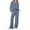 109# Sky Blue, variant on Huankd 2 Piece Sets for Women 2025 Fall Outfits Sweatsuit Oversized Sweatshirt Wide Leg Sweatpants Matching Set Tracksuit Hot Pink 2XL