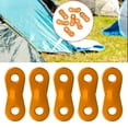 thumbnail image 4 of Splihome Outdoor Camping Tent Accessories Double Eye Aluminum Alloy Wind Rope Adjuster silver, 4 of 8