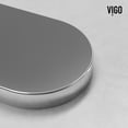 thumbnail image 3 of VIGO 5.5 in. Bathroom Sink Faucet Hole Cover Deck Plate For 1 or 3 Hole in Chrome, 3 of 9