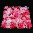 thumbnail image 3 of Miumaeov 12 Pieces Red Rose Panels Wall Decor Artificial Flower Wall Backdrop Panel Flower Decor 24‘’x16'' Home Decor Wedding Party Photo Background, 3 of 9