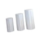 thumbnail image 4 of 3x Cubiertas de Pedestal Cilíndrico Cubiertas de Soporte de Pedestal Cilíndrico Mantel Cilindro Decorativo Cubiertas de Pedestal de Postre para Aniver plata colorida, 4 of 8