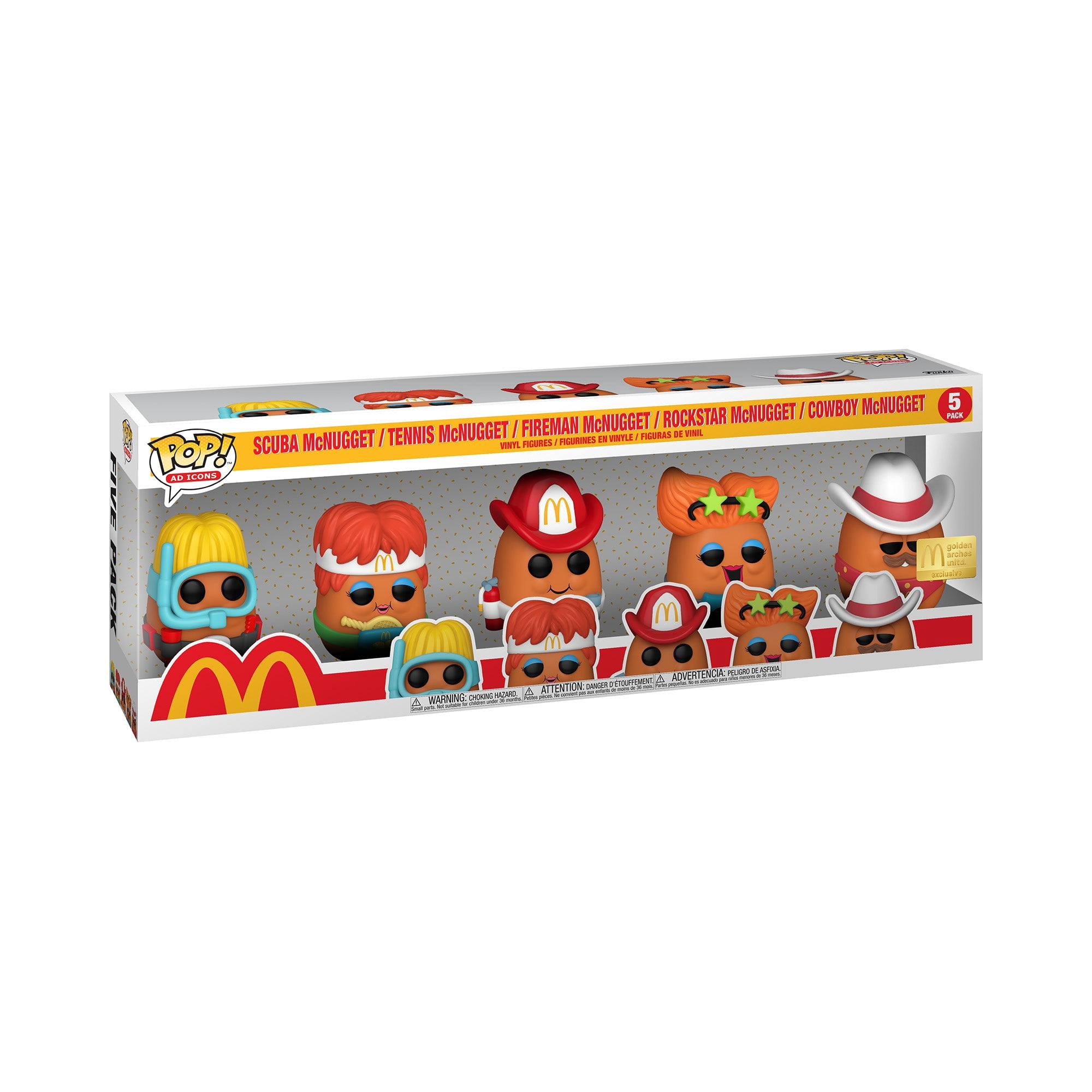 Funko POP! Ad Icons McDonald's McNugget Buddies 5Pack Exclusive