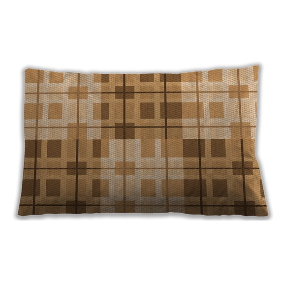 Ahgly Company Indoor Rectangular Contemporary Lumbar Throw Pillow, 13 inch by 19 inch