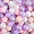 thumbnail image 1 of Pit Balls GOGOSO con forma de estrella rosa y morada para niñas y niños pequeños, 1 of 9