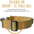 thumbnail image 3 of Mighty Paw Tactical Dog Collar with Handle, Dog Training Collar for Medium to Extra Large K9s, 3 of 9