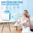 thumbnail image 3 of Portable USB Air Conditioners Fan Evaporative Mini Humidifier with Ice Tray 2023, 3 of 7