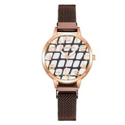 Women Fashion Watch Clock Stainless Steel Casual Dress Wrist Crystal Jewelry