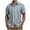 z5 Blue, variant on Mens Button Down Shirts Lapel Short Sleeve Shirt Summer Casual Trendy Business Workout Vocation Shirts