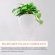 thumbnail image 5 of 1 conjunto de macetas colgantes de flores útiles de la pared de la pared de la pared de la pared HOMEMAXS 10980633-MX, 5 of 6