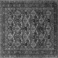 thumbnail image 1 of Ahgly Company Indoor Square Persian Gray Traditional Area Rugs, 8' Square, 1 of 1
