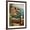Brown Frame, variant on Art.com Marina View II Art Print by Peter Bell, 12" x 16"
